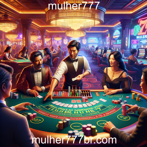 A Emoção do Cassino Ao Vivo no Mulher777
